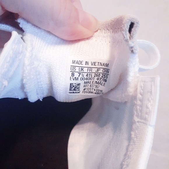 Adidas black and white sneakers - Picture 8 of 10